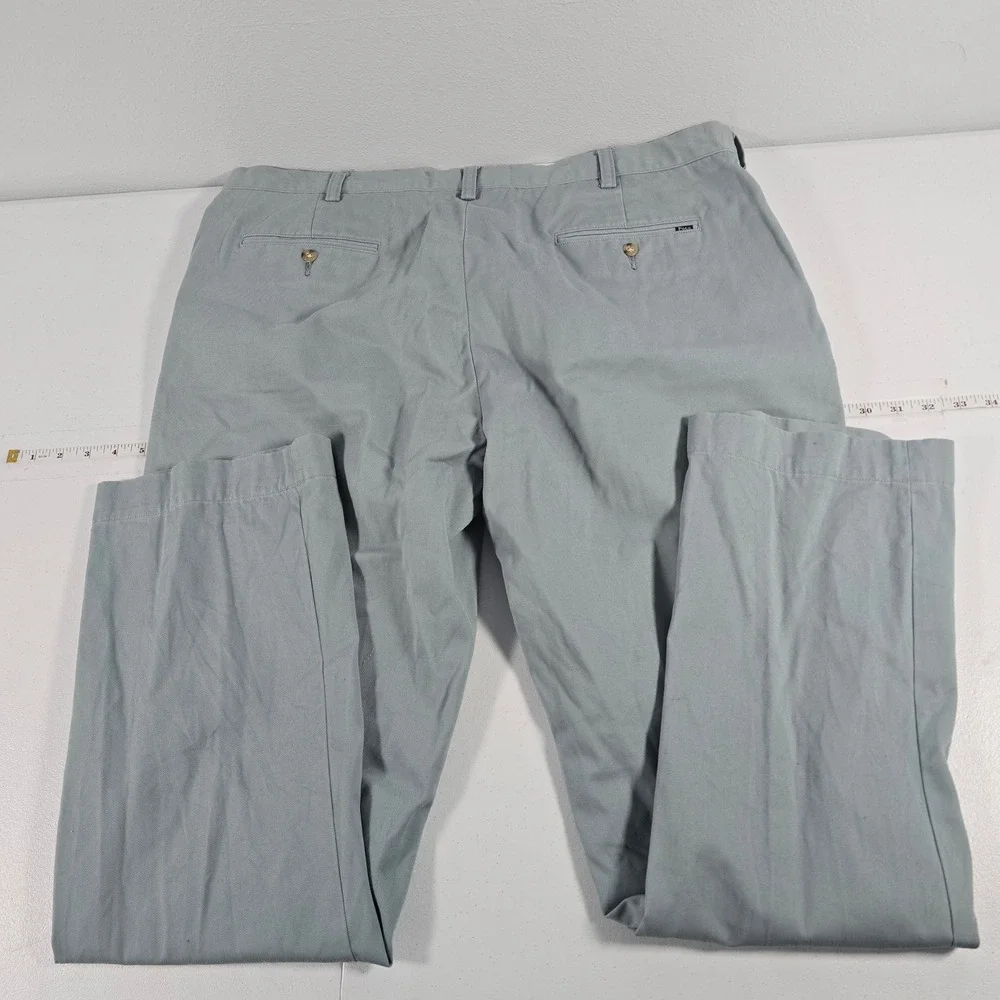 Polo Ralph Lauren Suffield Classic‎ Fit Chino Pants Blue Gray 40x32 Mens Cotton